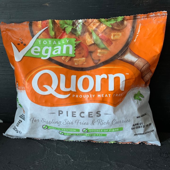 photo of Quorn Vegan Pieces shared by @naivoncake on  27 Sep 2020 - review