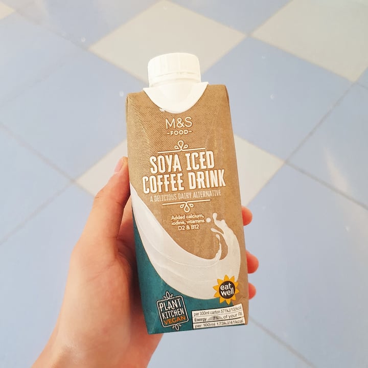photo of Plant Kitchen (M&S) Soya iced coffee shared by @oatlydelish on  18 Aug 2020 - review
