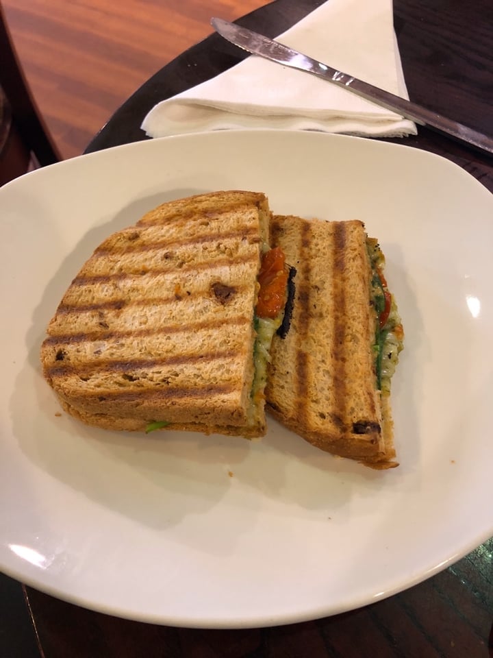 photo of Caffè Nero Sun Dried Tomato and Pesto Tostati Melt shared by @veggiebrothers on  26 Jan 2020 - review