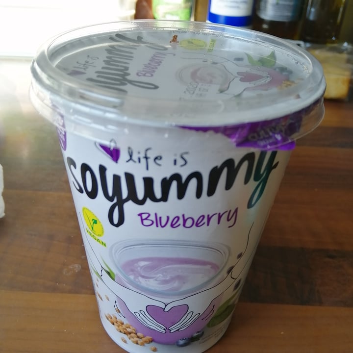 photo of ALDI Blueberry soy yoghurt shared by @irune on  11 Jul 2020 - review