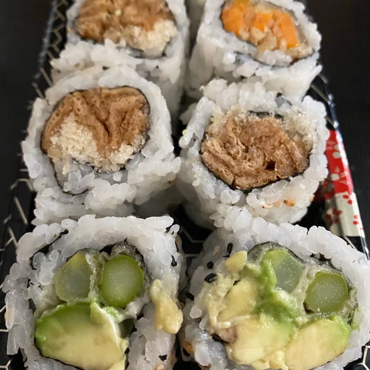 photo of Moon Sushi Sweet Potato Tempura roll shared by @nateye on  23 Dec 2020 - review