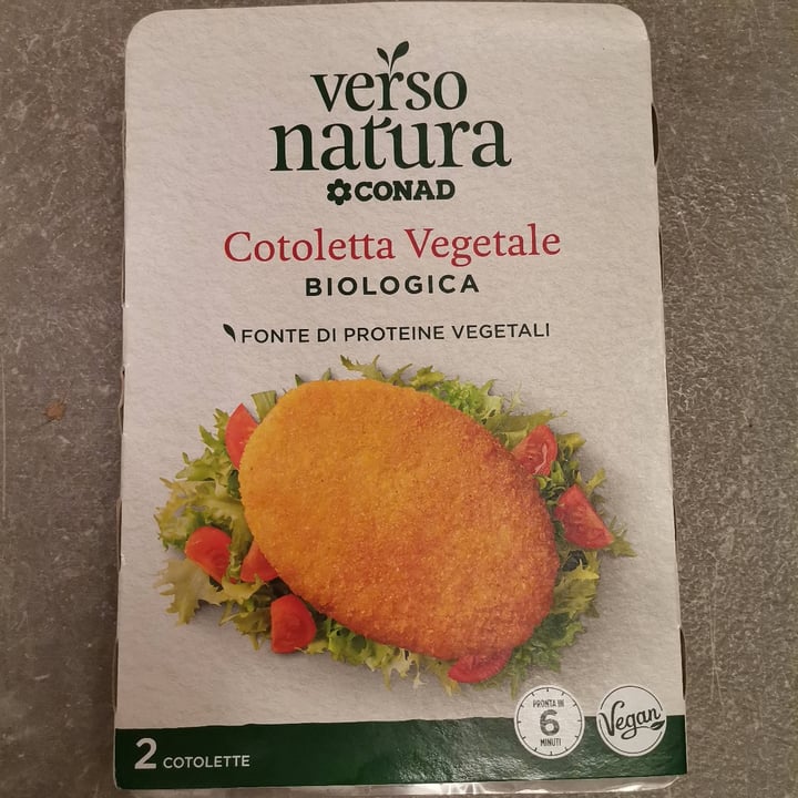 photo of Verso Natura Conad Bio  Cotoletta Vegetale shared by @irene97 on  26 Sep 2022 - review