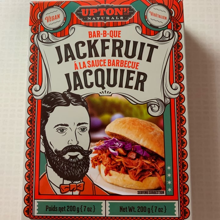 photo of Upton's Naturals Bar-B-Que Jackfruit shared by @stefjet on  10 Dec 2021 - review