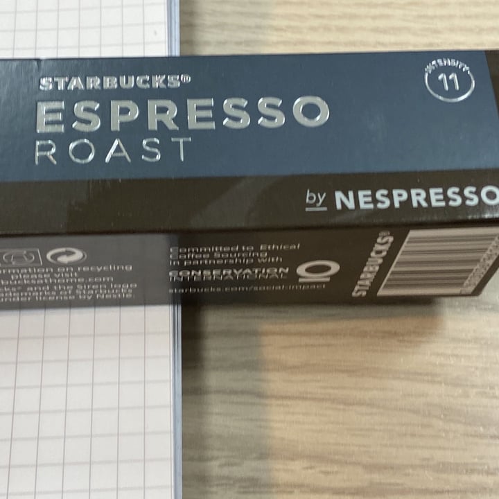 photo of Starbucks espresso Roast Espresso Roast shared by @alicecristino on  23 Dec 2021 - review