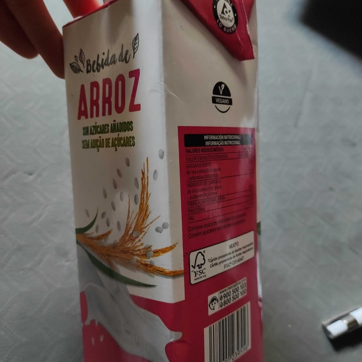review photo of Hacendado Bebida de Arroz Sin Azúcares Añadidos shared by @gretaaa on 04 Apr 2021 - review