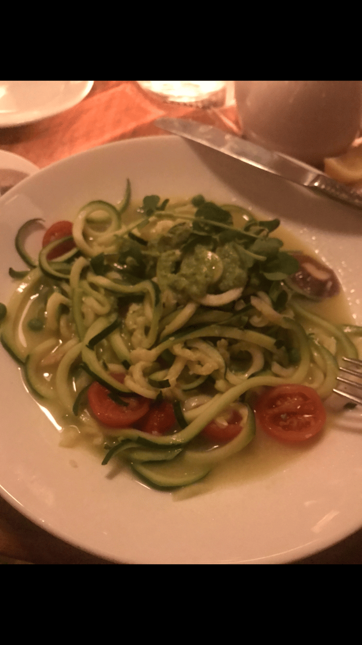 review photo of Print Works Bistro Zucchini Ribbon “Pasta” shared by @missjenniheart on 26 May 2018 - review