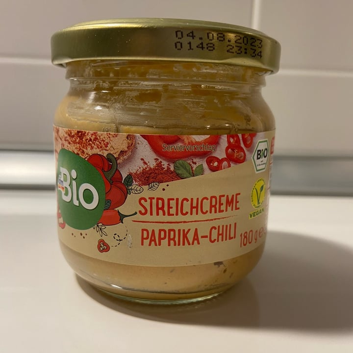photo of dmBio Streichcreme Paprika - Chili shared by @elisa7 on  15 Apr 2022 - review