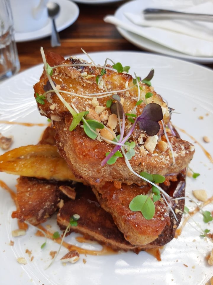 photo of The Courtyard Café Vegan French toast shared by @chloekingdom on  03 Jan 2020 - review