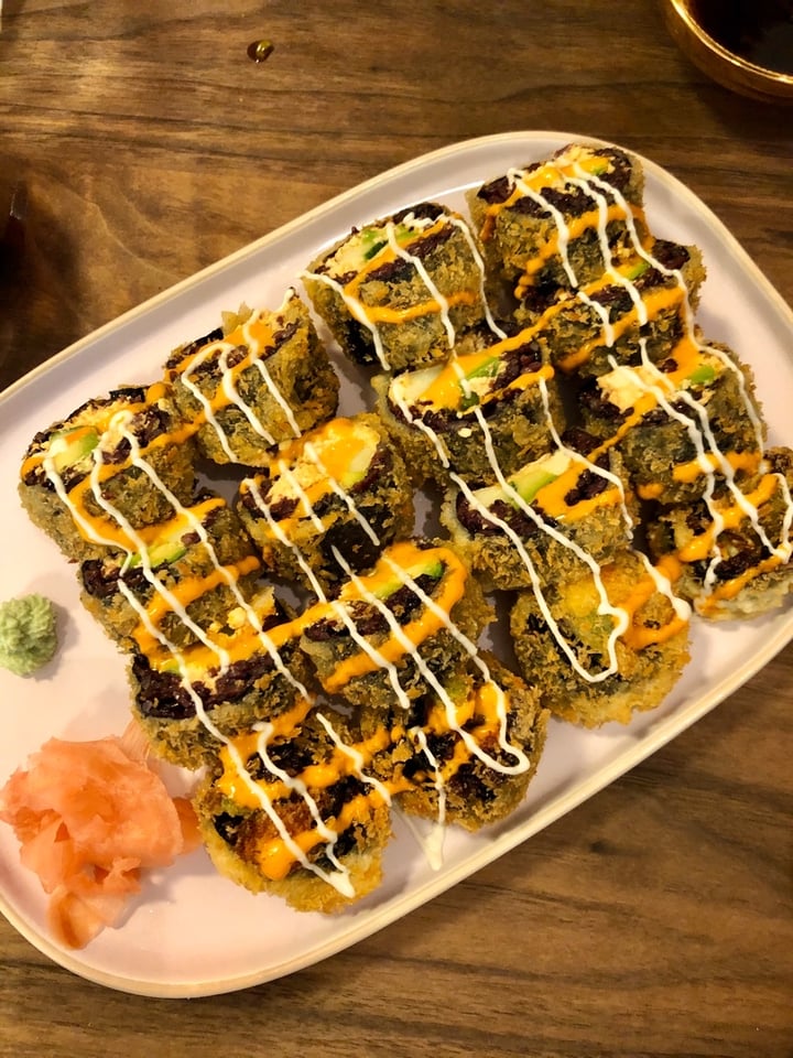 photo of Vegan Sushi Bar Fried California Dream shared by @tashadm on  28 Feb 2020 - review