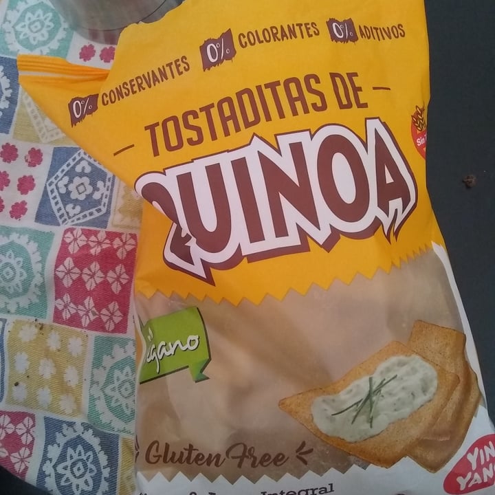 photo of Yin Yang Tostaditas de Quinoa shared by @tefiesber on  21 Aug 2020 - review