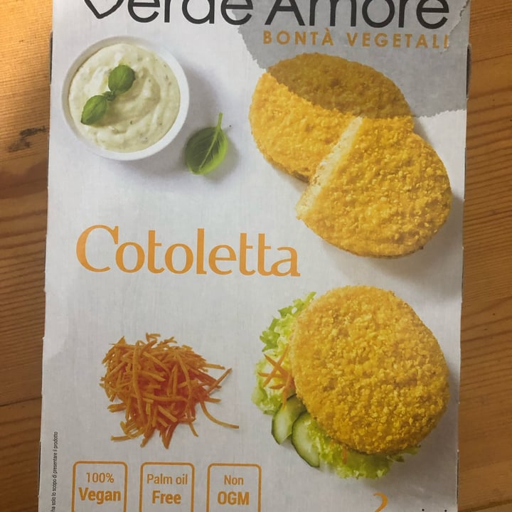 photo of Verde Amore Cotolette vegetali shared by @nasmix on  06 Dec 2021 - review