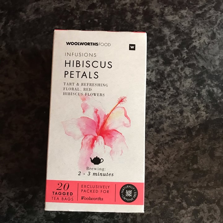 photo of Woolworths Food Hibiscus Petals Tea shared by @kellym on  18 Mar 2022 - review