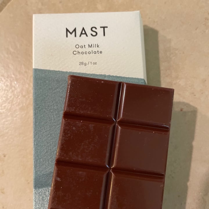photo of Mast Oat Milk Chocolate shared by @veggietable on  24 May 2021 - review