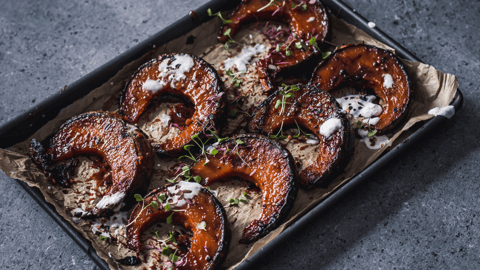 Glazed Miso Pumpkin