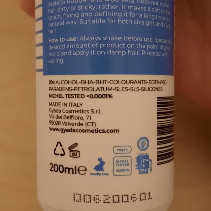 photo of Gyada Cosmetics Mousse capelli shared by @beax on  12 Apr 2022 - review