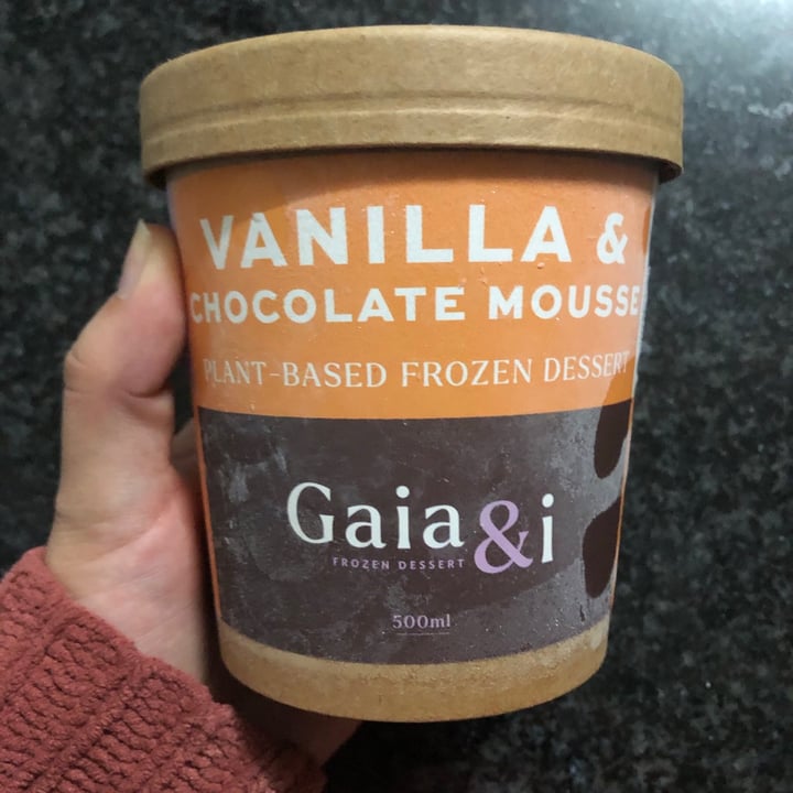 photo of Gaia & i Vanilla & Chocolate Mousse shared by @saigepeters on  02 Jun 2021 - review