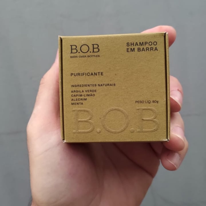 photo of B.O.B Shampoo Purificante Em Barra shared by @rodrigosicheroli on  10 May 2022 - review