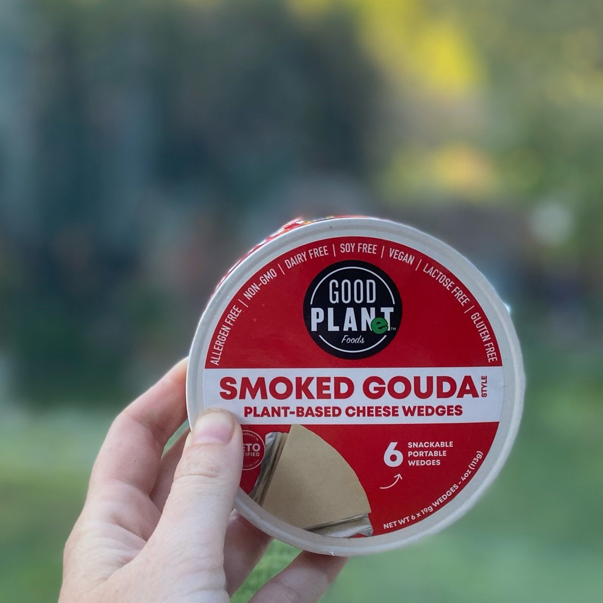 Smoked Gouda Snackable Wedges - GOOD PLANeT Foods