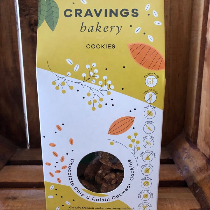 photo of Cravings Bakery Chocolate Chip Cookies shared by @danielholistic on  15 Nov 2020 - review