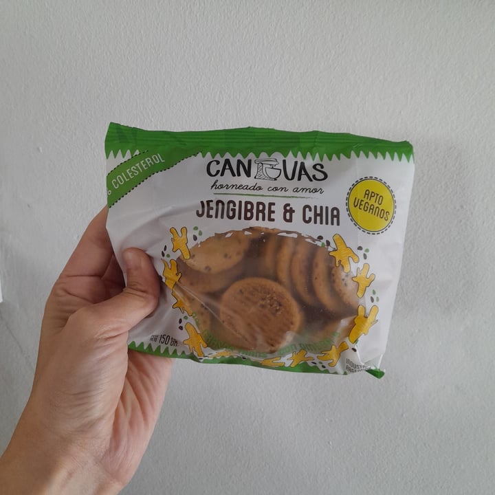 photo of Canvas Galletitas de Jengibre & Chia shared by @mirimaza on  31 Aug 2022 - review