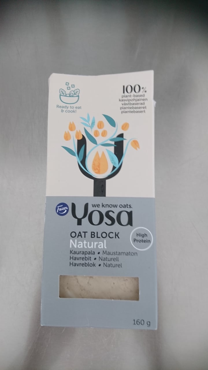 photo of Fazer Yosa Oat Block shared by @gheorghe on  03 Nov 2020 - review