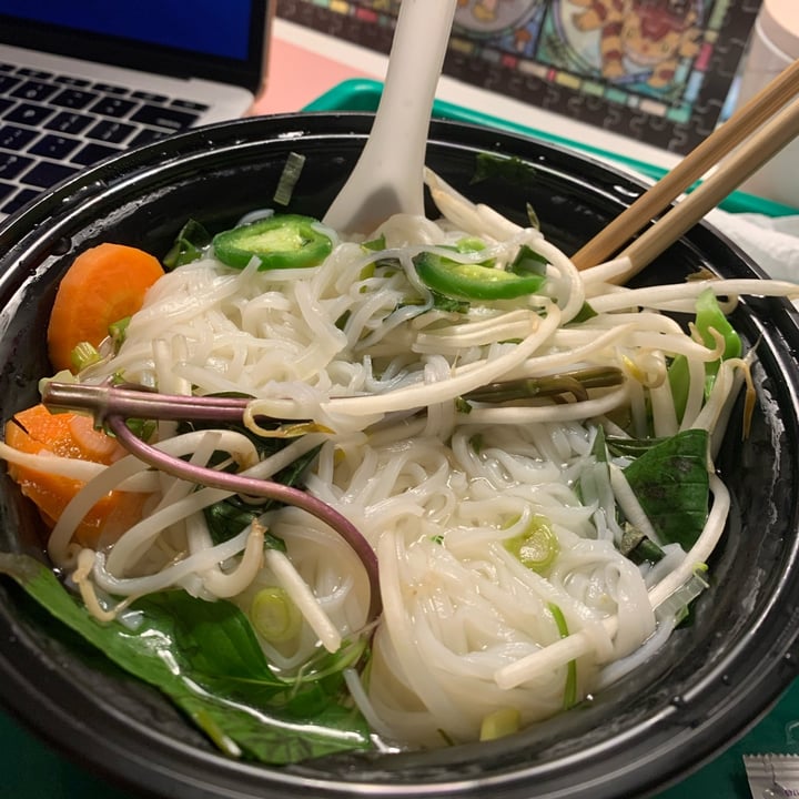 review photo of Pho Spot Pho Chay (Veggie Pho) shared by @lychee on 15 Jan 2022 - review