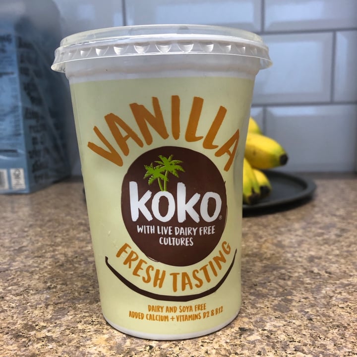photo of Koko Dairy Free Koko Vanilla Yogurt Alternative shared by @southernveganupnorth on  17 Sep 2020 - review
