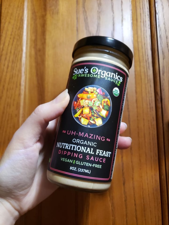photo of Sue's Organics Nutritional Feast Dipping Sauce shared by @michelleadina on  25 Mar 2020 - review