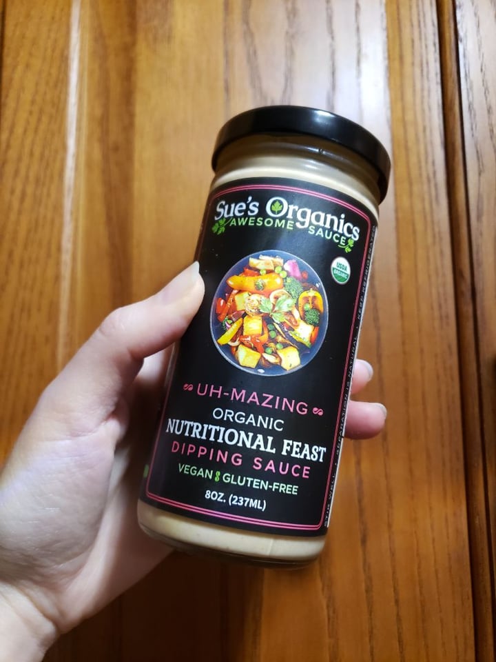 review photo of Sue's Organics Nutritional Feast Dipping Sauce shared by @michelleadina on 25 Mar 2020 - review