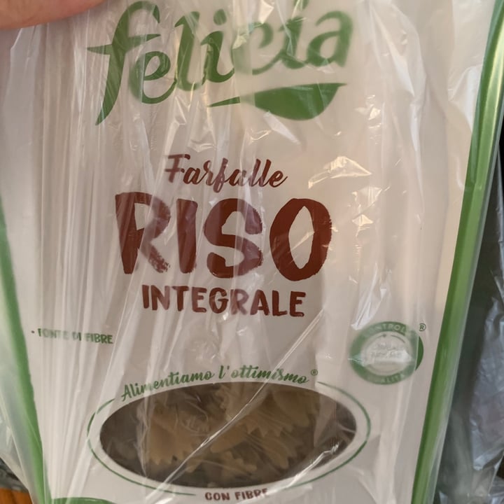 photo of Felicia Farfalle riso integrale shared by @antonellabattaglia on  06 Sep 2021 - review