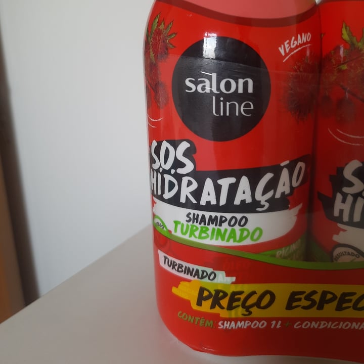 review photo of Salon line Shampoo SOS Hidratação - Óleo De Rícino, Manteiga De Karatê E Azeite De Oliva shared by @akarolin on 25 Nov 2021 - review