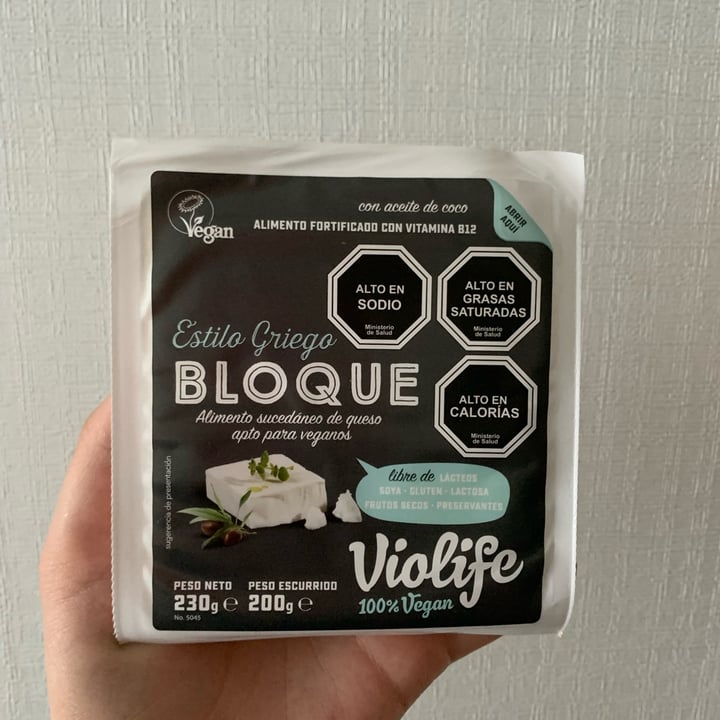 review photo of Violife Bloque Estilo Griego shared by @cosmicas on 29 Nov 2021 - review