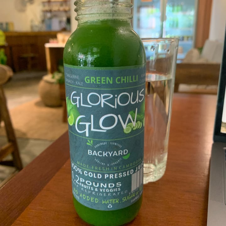photo of Backyard Cafe Glorious Glow Juice shared by @tiascaz on  15 Oct 2022 - review