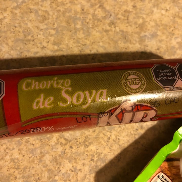 photo of Kir Chorizo de soya shared by @valeriarse on  25 Nov 2020 - review