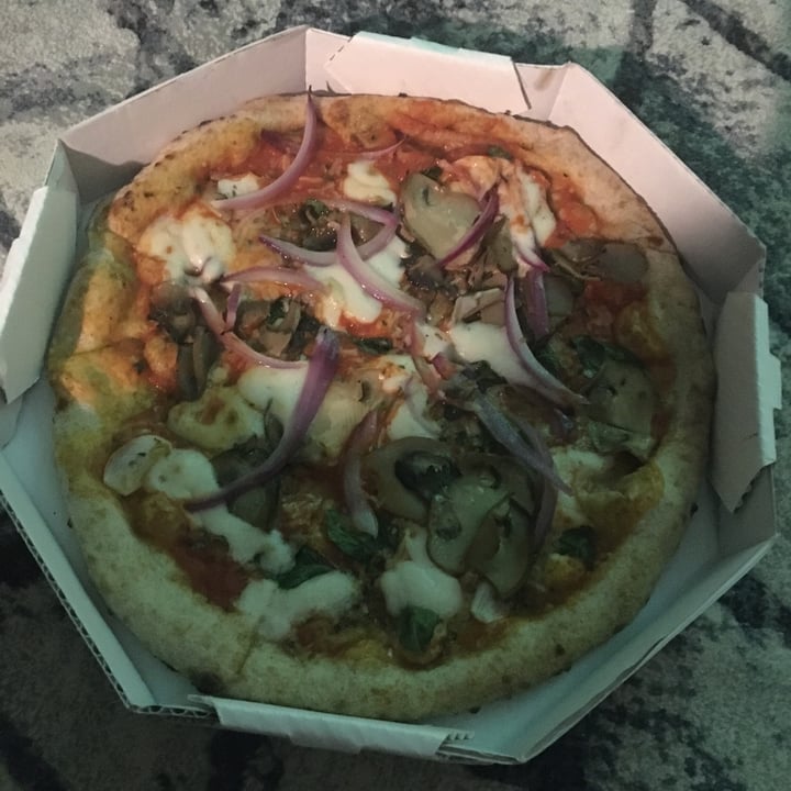 review photo of Bráz Elettrica Pizza Vegana Cajupiry shared by @otlariadne on 11 Jul 2021 - review