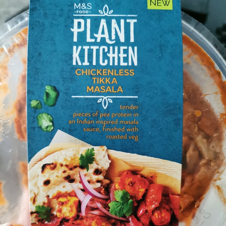 photo of Plant Kitchen (M&S) Chickenless Tikka Massala shared by @transbino on  25 Apr 2021 - review