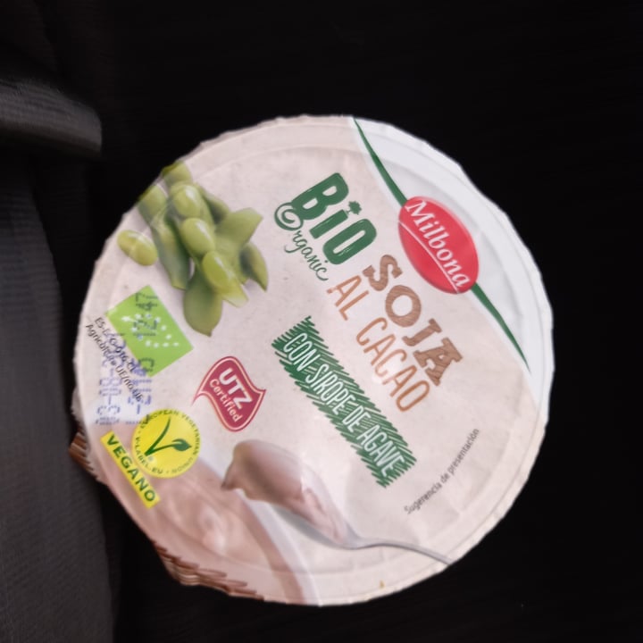 review photo of Milbona Bio Chocolate flavour soya dessert shared by @patinhaspatolas on 09 Aug 2021 - review