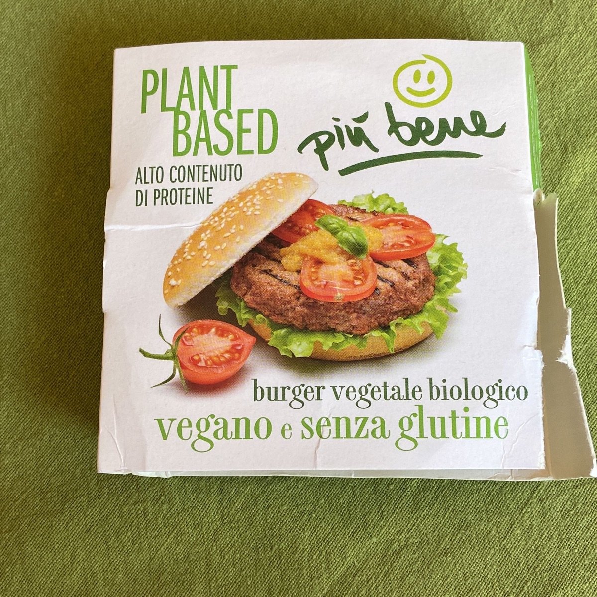 PlantBased Burger Vegetale Biologico from EcorNaturaSì - Vegan Product ...