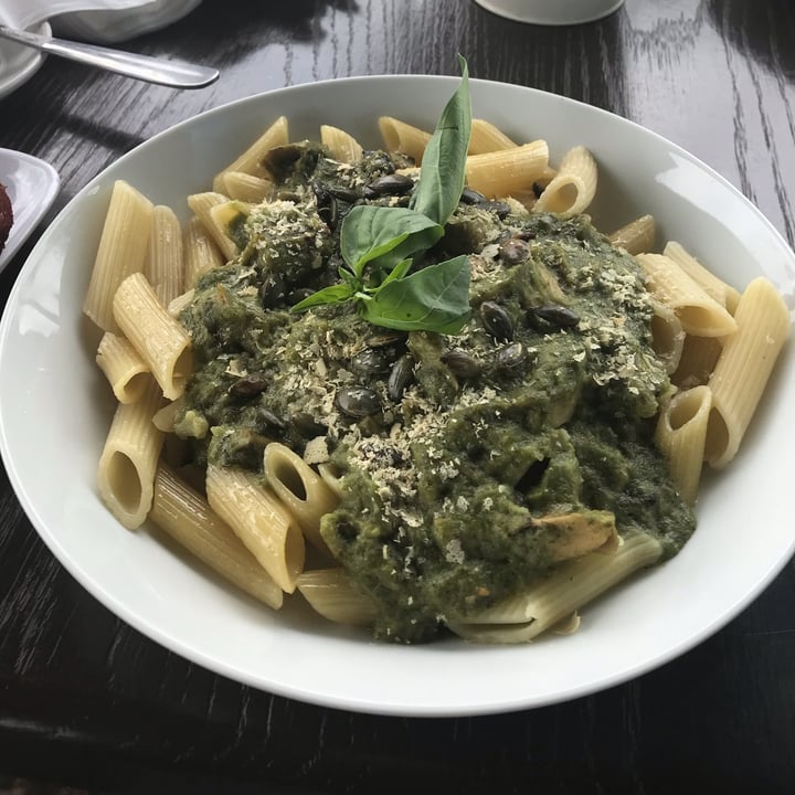 review photo of Asher's Corner Cafe @ Ashers Farm Sanctuary The Creamy Italian Pasta shared by @dee2007 on 09 Jan 2022 - review