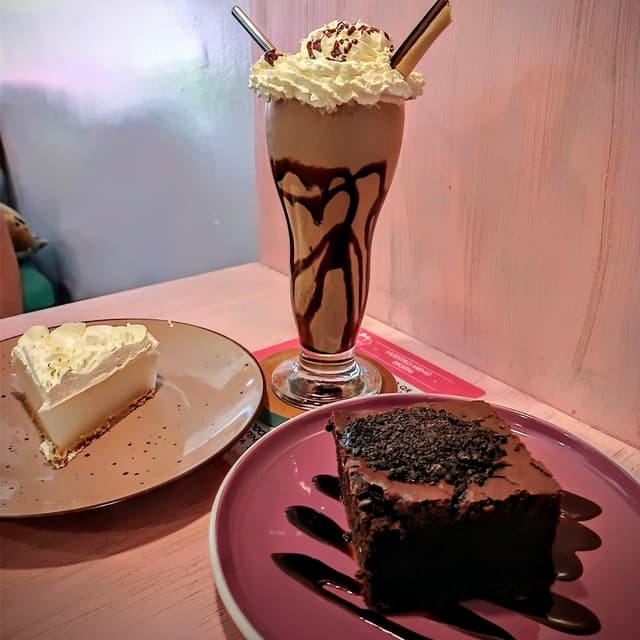 「Malteada de chocolate」の料理の写真