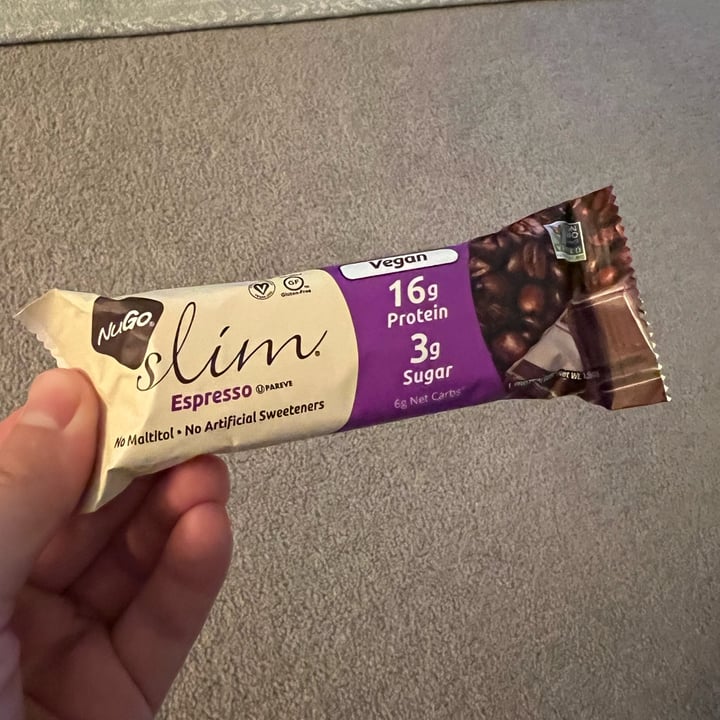 photo of NuGo slim chocolate espresso shared by @shauny on  23 Sep 2022 - review