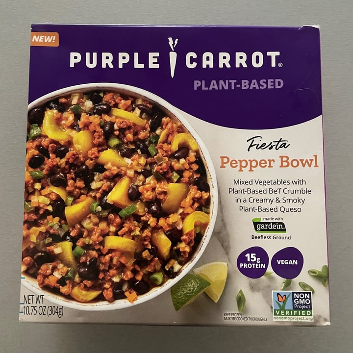 review photo of Purple Carrot Fiesta Pepper Bowl shared by @s10bee on 09 Aug 2021 - review