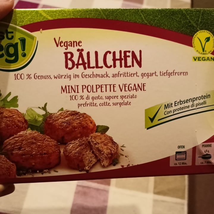 photo of Just Veg! (ALDI Italy) Ballchen - mini polpette vegane shared by @livez on  10 Nov 2022 - review