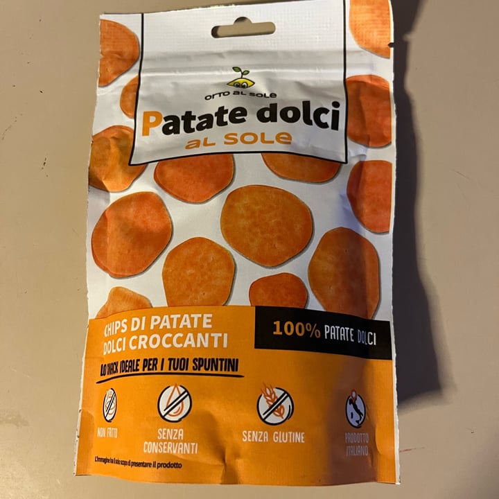 photo of Orto al sole Chips Di Patate Dolci shared by @ninacav on  23 Oct 2022 - review