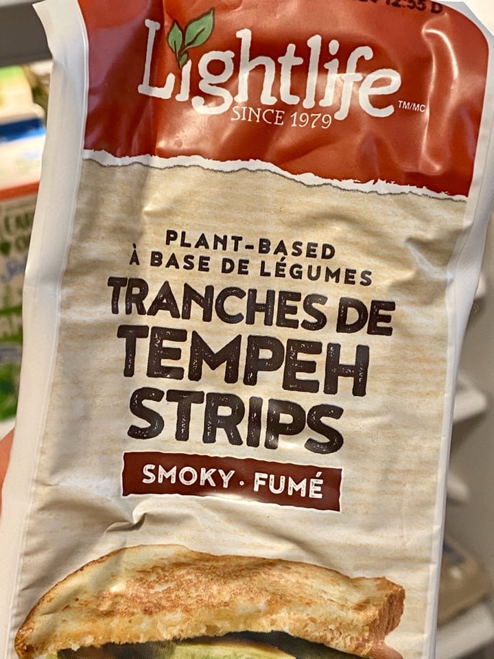 photo of Lightlife Organic Smoky Tempeh Strips Fakin' Bacon shared by @raffi on  02 Apr 2020 - review