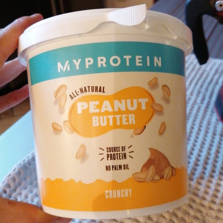 photo of MyProtein All Natural Peanut Butter Crunchy shared by @gloria99g on  02 Dec 2021 - review