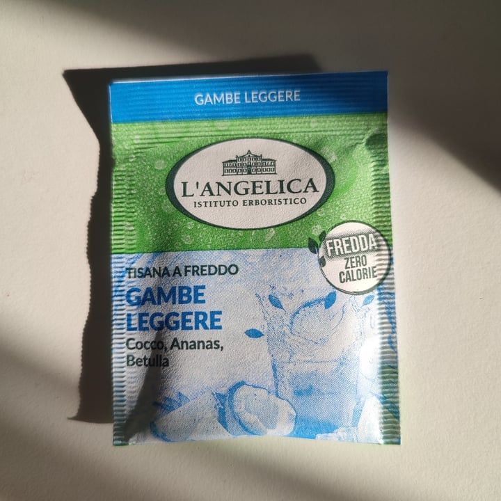 photo of L'angelica Tisana a freddo gambe leggere cocco, ananas, betulla shared by @sndr on  13 Apr 2022 - review