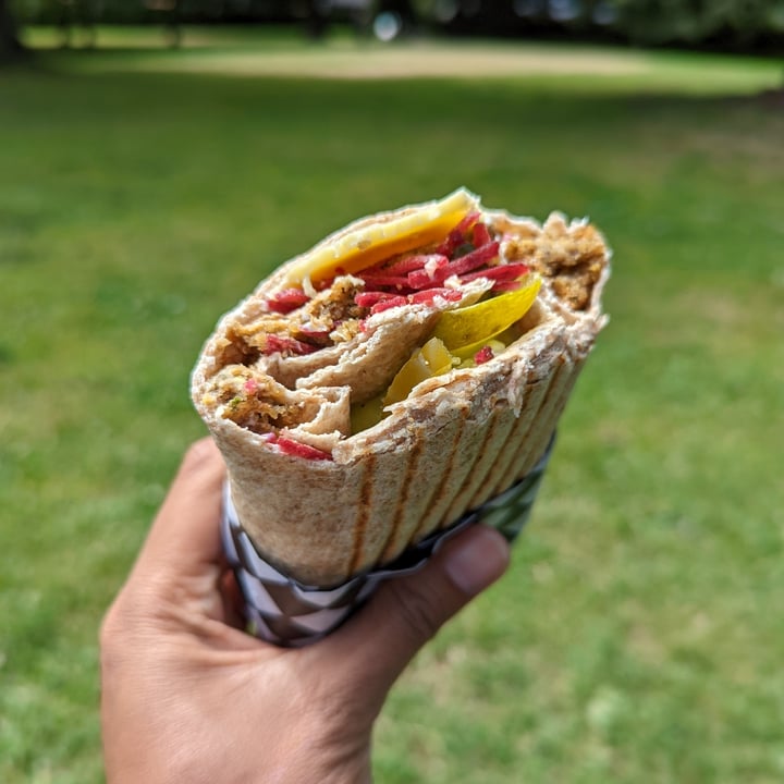 photo of Red Barn Market Veggie Wrap shared by @raffymabanag on  10 Jul 2022 - review