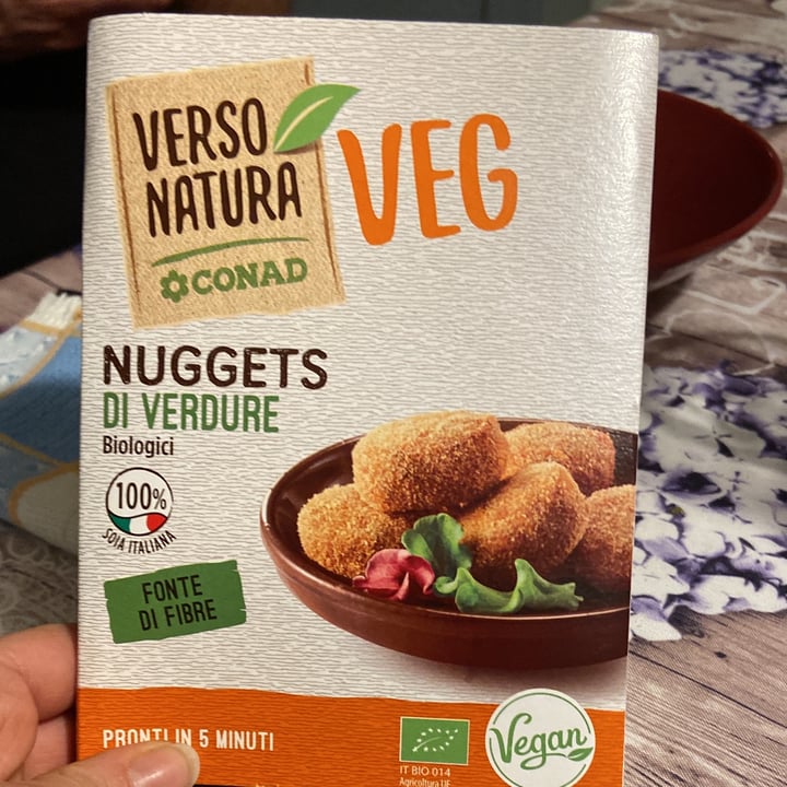 photo of Verso Natura Conad Veg Nuggets di verdure bio shared by @sarava on  12 Mar 2022 - review