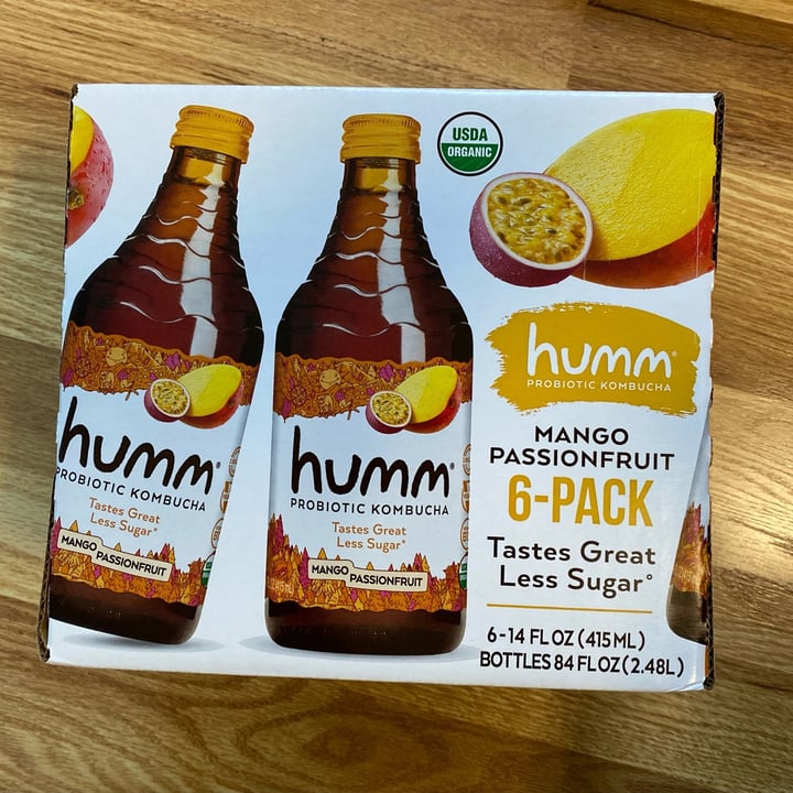 review photo of Humm Kombucha Mango Passionfruit kombucha shared by @ishani04 on 26 Jan 2022 - review